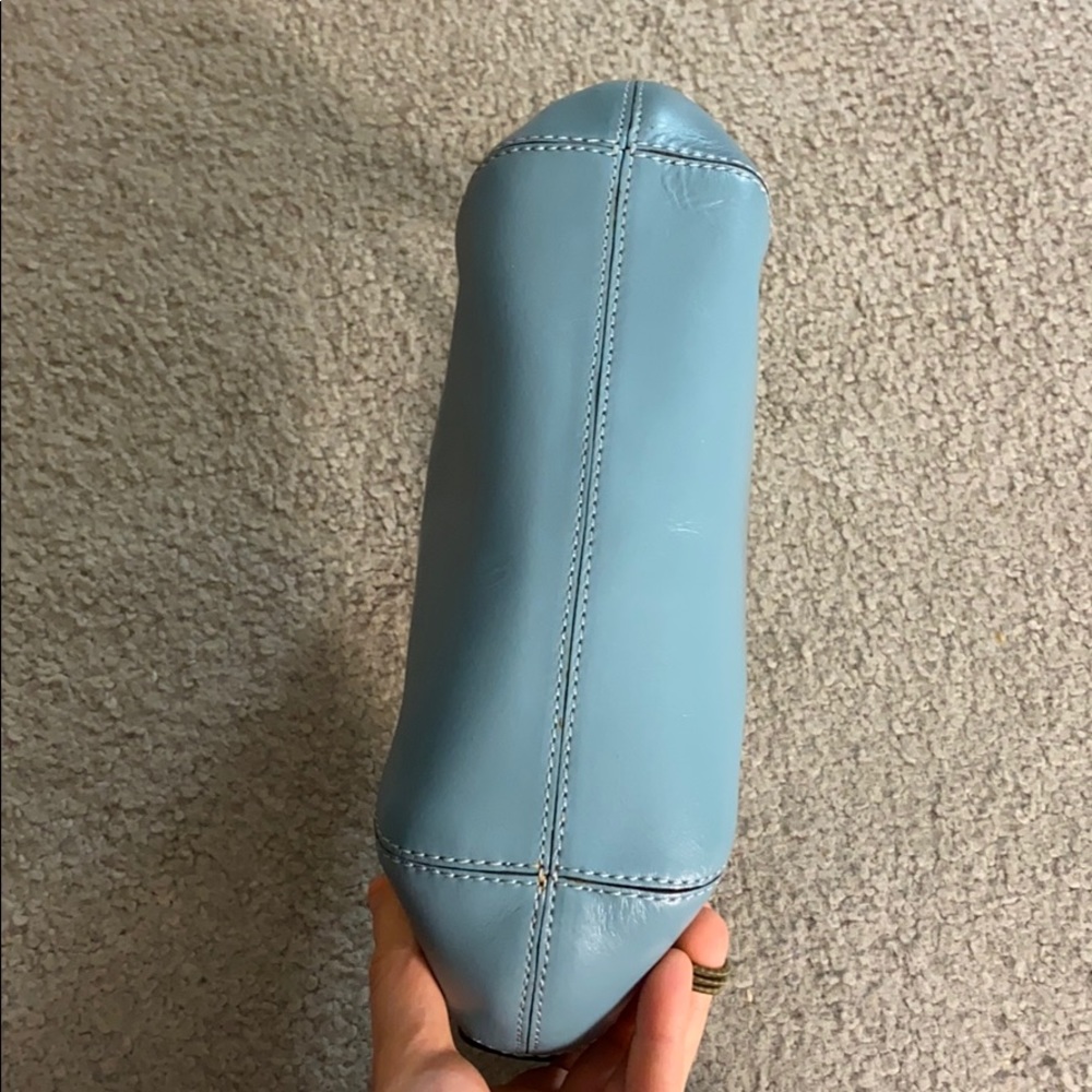 ๐ Cole Haan light blue leather shoulder bag NWT๐ - Picture 4 of 8